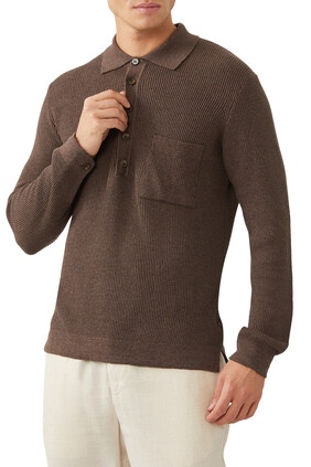 Murilo Half Placket Sweater